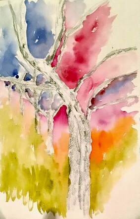 Rainbow Tree by Annie Bromham